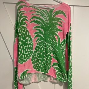 Lilly Pulitzer mesh sweater